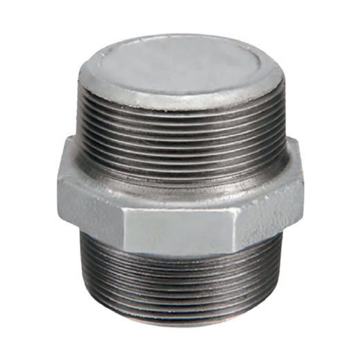 Niple duplo galvanizado